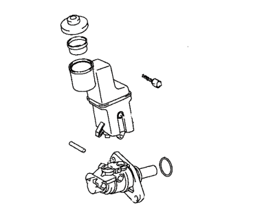 Toyota 47028-48040 Cylinder Sub-Assembly, Brake Master W/Plate