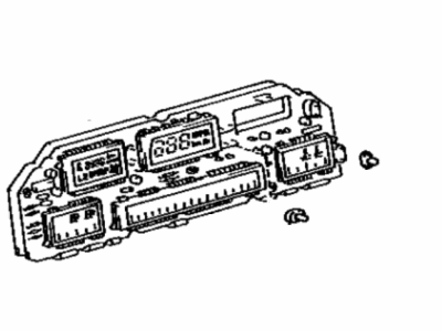 Toyota 83291-22070 Computer, Combination Meter