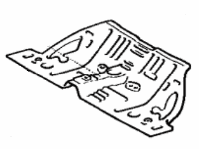 Toyota 58211-22040 Pan, Center Floor