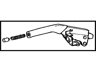 Toyota 46201-22170-02 Lever Sub-Assy, Parking Brake