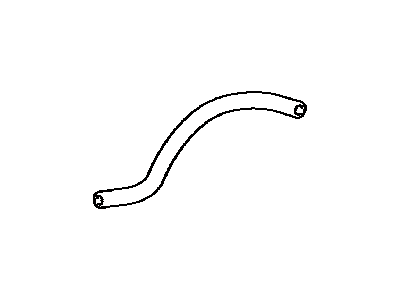 Toyota 90080-44037 Hose,  Transmission Oil Cooler,  NO.2