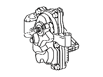 Toyota 15100-24020 Pump Assembly, Oil