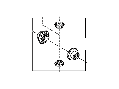 Toyota 41039-22010 Gear Kit,  Differential