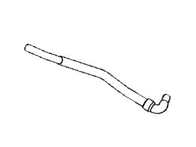 Toyota 12262-31190 Hose,  Ventilation,  NO.2