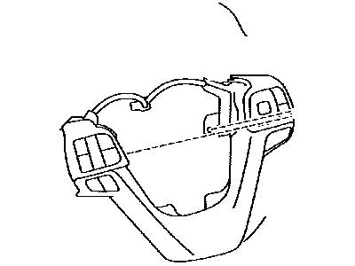 Toyota 84250-0E380-B0 Switch Assy,  Steering Pad