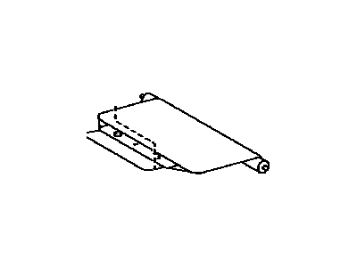 Toyota 53019-D1160 Shutter Sub-Assembly, Ra