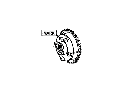 Toyota 13070-0P010 Gear Assy,  Camshaft Timing Exhaust,  RH