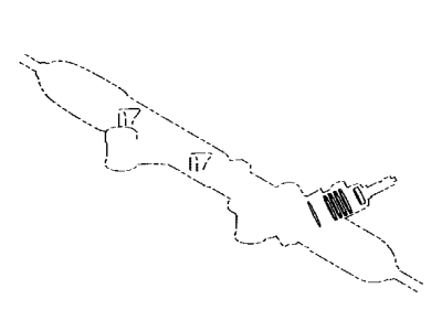 Toyota 04455-0C020 Gasket Kit,  Power Steering Control Valve Overhole