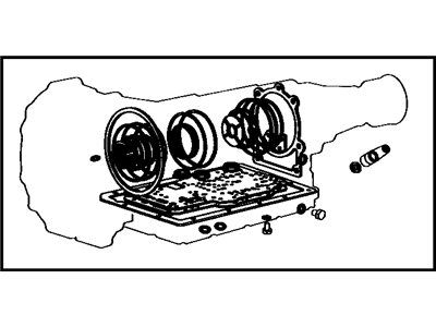 Toyota 04351-22020 Gasket Kit, Automatic Transmission Overhaul