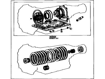 Toyota 04352-14010 Kit, Automatic Transmission Overhaul