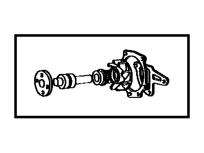 Toyota 04161-28010 Water Pump Kit