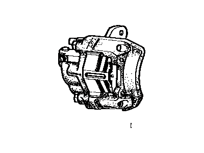 Toyota 47710-12140 Caliper Assy, Disc Brake, Front, RH