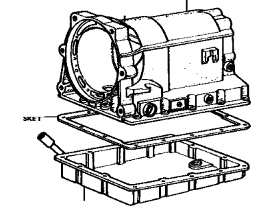 Toyota 35168-22010 Gasket,  Automatic Transmission Oil Pan