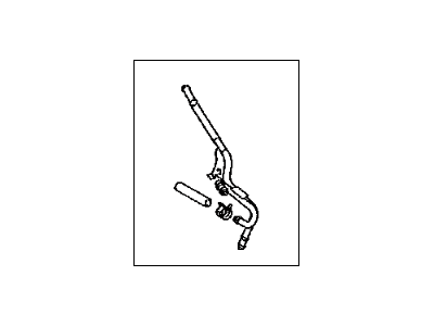 Toyota 12229-75050 Pipe,  Ventilation