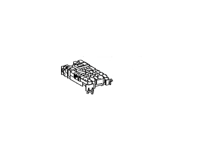 Toyota 82741-04040 Block, Engine Room Relay