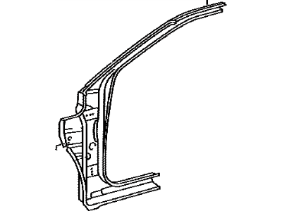 Toyota 61131-04061 Pillar,  Front Body,  Upper Outer RH