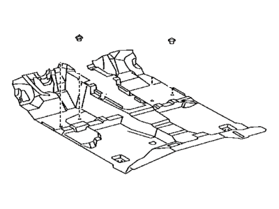 Toyota 58510-04A70-C2 Carpet Assembly, Floor, Front