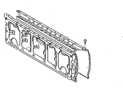 Toyota 65701-04021 Gate Sub-Assy,  Rear Body Tail