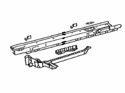 Toyota 57401-04082 Member Sub-Assy,  Floor Side,  Inner RH