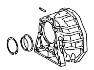 Toyota 35015-0C010 Adapter,  Transfer,  Rear