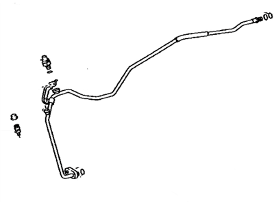 Toyota 88710-04202 Tube Assy,  Air Conditioner