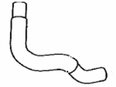 Toyota 16264-0P070 Hose,  Water By-Pass,  NO.2