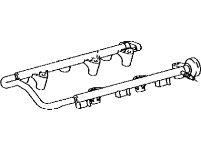 Toyota 23807-75050 Pipe Sub-Assy,  Fuel Delivery