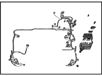 Toyota 82111-04L10 Wire, Engine Room Ma