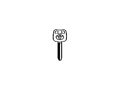 Toyota 69515-06030 Key,  Blank