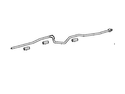 Toyota 32922-04150 Tube,  Oil Cooler Outlet,  NO.1