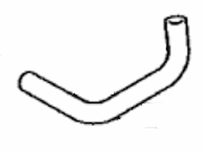 Toyota 16296-31110 Hose,  Water By-Pass,  NO.8