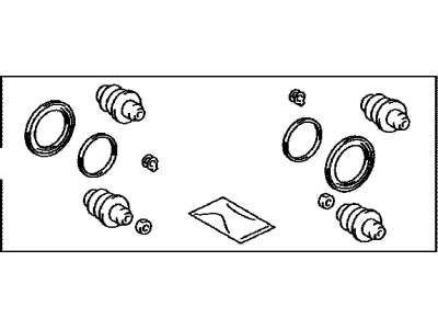 Toyota 04479-60080 Cylinder Kit, Disc Brake, Front