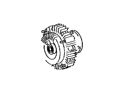 Toyota 16210-31020 Coupling Assy,  Fluid