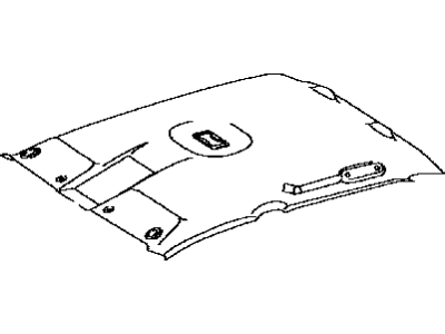 Toyota 63310-04914-C0 Headlining Assembly, Roof