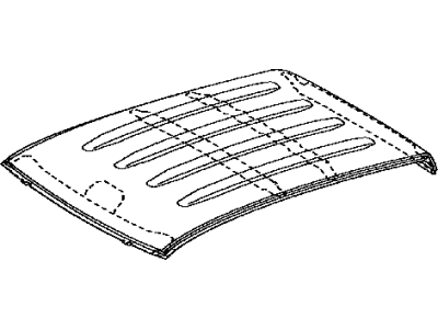 Toyota 63111-04090 Panel,  Roof