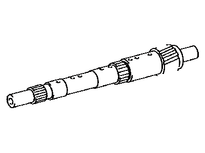 Toyota 35713-0C010 Shaft, Intermediate