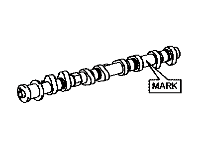 Toyota 13502-75070 Camshaft,  NO.2