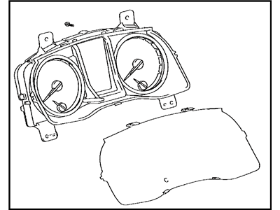 Toyota 83800-04P43 Meter Assembly, Combination