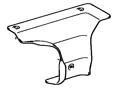 Toyota 17167-16030 INSULATOR, Exhaust Manifold Heat