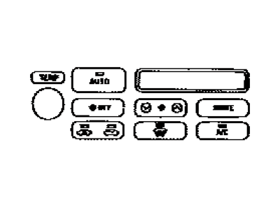 Toyota 55905-60780 Knob,  Heater Control