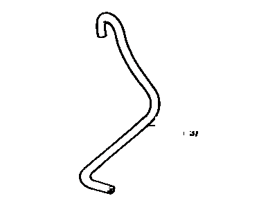 Toyota 95411-10095 Hose, Vacuum(For Heater Or Air Conditioner)