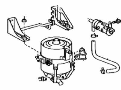 Toyota 16660-21010 Tank Assy,  Coolant Heat Storage