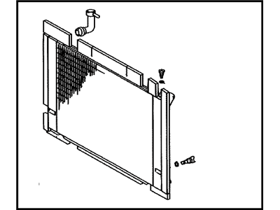 Toyota 16041-21280 Radiator Assembly