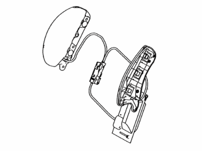 Toyota 71183-WAA01 Adjuster Assy,  Seat Back Side Support