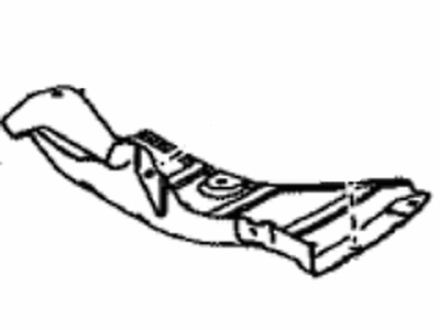 Toyota 58724-WAA01 Protector,  Underbody,  Rear LH