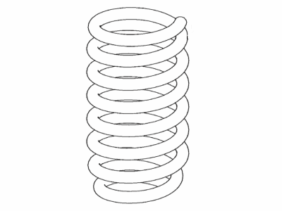 Toyota 48131-WAA03 Spring,  Front Coil,  LH