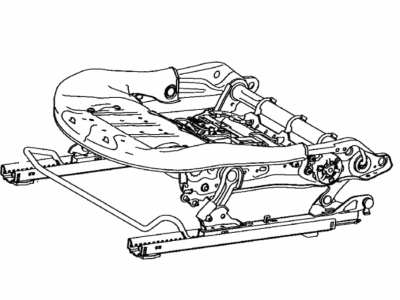 Toyota 71610-WAA03 Adjuster Assembly, Front Seat, Passenger Side