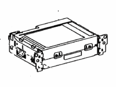 Toyota 86105-WAA61 Radio Sub-Assembly, RADI