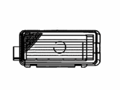 Toyota 81250-WAA01 Lamp Assembly, Luggage Compartment, Rear