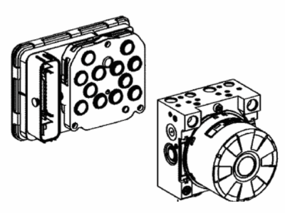 Toyota 44050-WAA37 Actuator Assy,  Brake